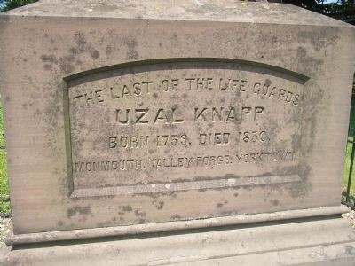 Uzal Knapp Marker. Click for full size. Uzal Knapp Marker image. Click for full size.