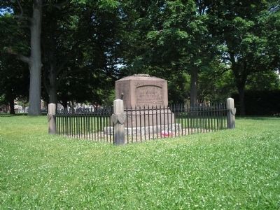 Marker at Washington's Headquarters. Click for full size. Marker at Washington's Headquarters image. Click for full size.