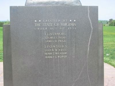 Rear Inscription. Click for full size. Rear Inscription image. Click for full size.