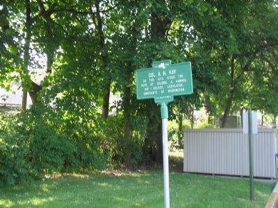 West Haverstraw Marker. Click for full size. West Haverstraw Marker image. Click for full size.