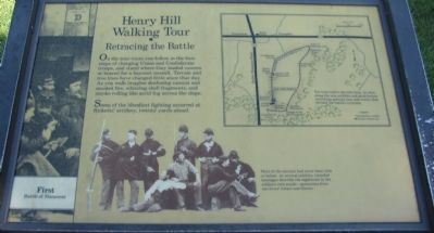 Henry Hill Walking Tour Marker image. Click for full size.