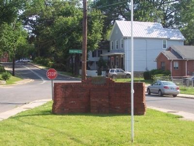 View from the veterans monument toward Eastern Avenue image. Click for full size.