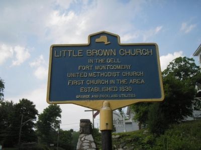 Little Brown Church Marker image. Click for full size.