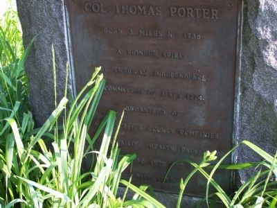 Col. Thomas Porter image. Click for full size.