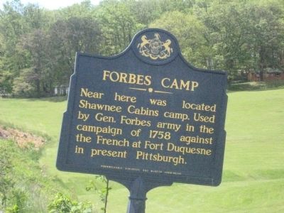 Forbes Camp Marker image. Click for full size.