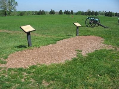 Markers Along Henry Hill Walking Trail. Click for full size. Markers Along Henry Hill Walking Trail image. Click for full size.