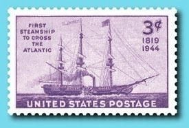 The Savannah celebrated on a Postage Stamp. Click for full size. The Savannah celebrated on a Postage Stamp image. Click for full size.