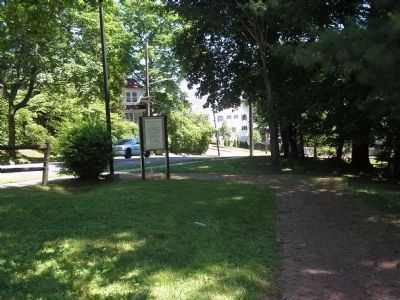 Marker on Battle Avenue. Click for full size. Marker on Battle Avenue image. Click for full size.