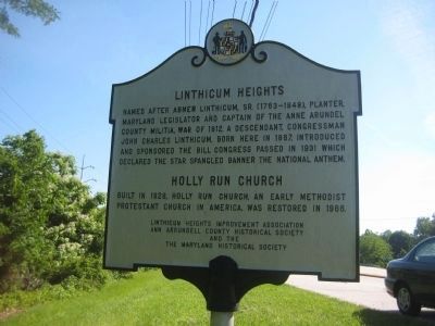 Benson-Hammond House Marker, South Side image. Click for full size.