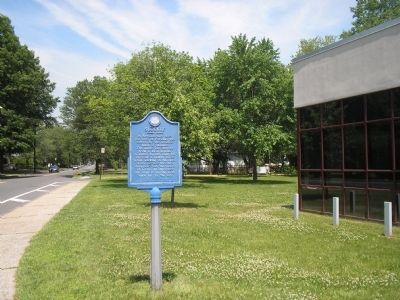 Marker on Spring Valley Road image. Click for full size.