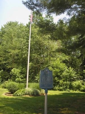 Marker in Paramus County Park. Click for full size. Marker in Paramus County Park image. Click for full size.