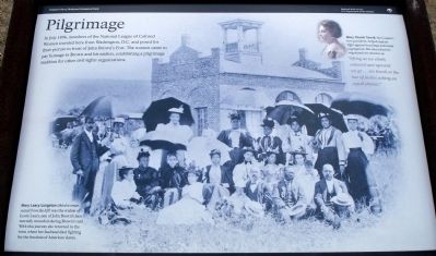 Pilgrimage Marker. Click for full size. Pilgrimage Marker image. Click for full size.
