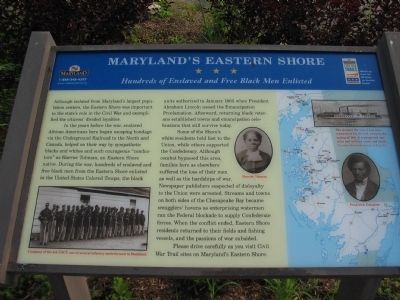 Maryland's Eastern Shore Marker image. Click for full size.