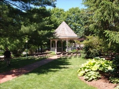 Zionsville "Lincoln Park" Band Stand. image. Click for full size.