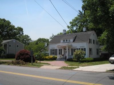 Jacob J. Zabriskie House with Marker. Click for full size. Jacob J. Zabriskie House with Marker image. Click for full size.