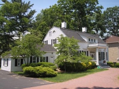 Southern view of Jacob J. Zabriskie House. Click for full size. Southern view of Jacob J. Zabriskie House image. Click for full size.