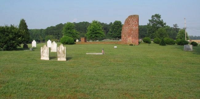 Church Ruins and Cemetery image. Click for full size.