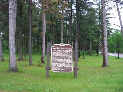 Wisconsin's First Home-Built Flying Machine Marker image. Click for full size.