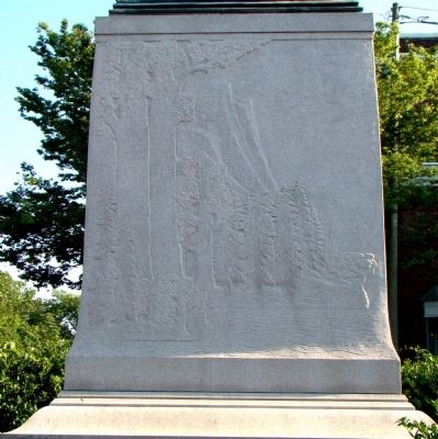 Lewis and Clark Monument, North Face image. Click for full size.
