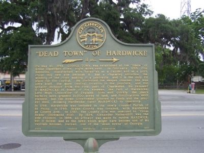 "Dead Town" of Hardwicke Marker. Click for full size. "Dead Town" of Hardwicke Marker image. Click for full size.