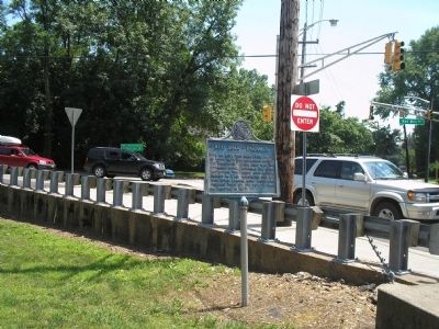 Marker on Red Mill Road image. Click for full size.