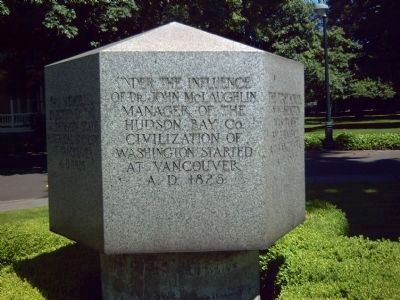 The Reservation Monument Marker image. Click for full size.