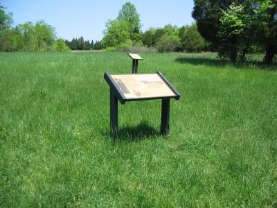 <i>Dying in Line</i> and the Position Marker for the 19th Indiana image. Click for full size.