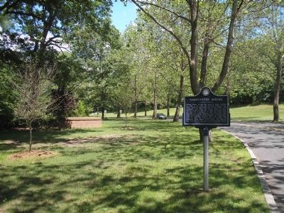 Marker in Van Saun County Park. Click for full size. Marker in Van Saun County Park image. Click for full size.