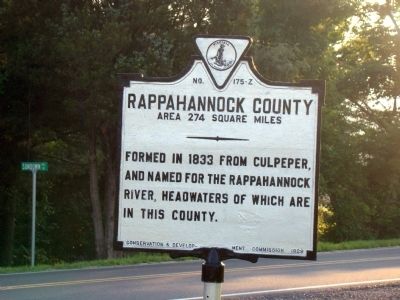 Rappahannock County Face of Marker image. Click for full size.