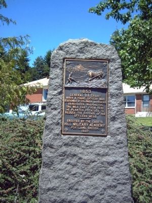 U. S. Grant Memorial Marker. Click for full size. U. S. Grant Memorial Marker image. Click for full size.