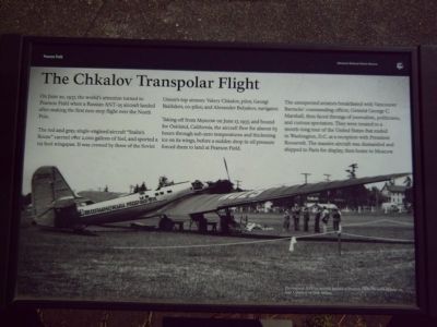 The Chkalov Transpolar Flight Marker image. Click for full size.