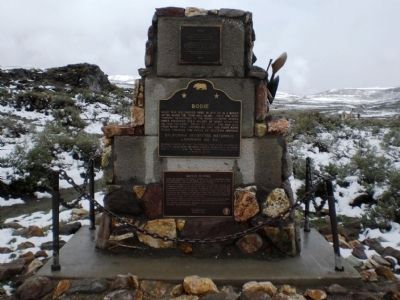 Bodie Monument. Click for full size. Bodie Monument image. Click for full size.