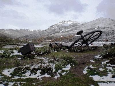 Old mining equipment. Click for full size. Old mining equipment image. Click for full size.
