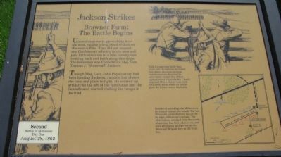 Jackson Strikes Marker image. Click for full size.