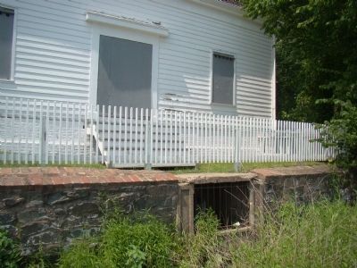 Boundary Stone Niche in Seawall. Click for full size. Boundary Stone Niche in Seawall image. Click for full size.