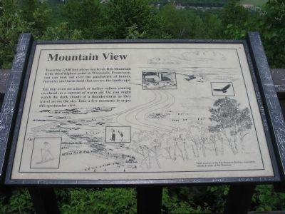 Mountain View Marker. Click for full size. Mountain View Marker image. Click for full size.