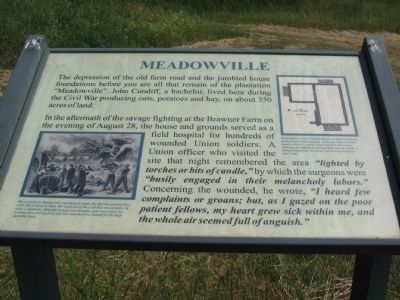 Meadowville Marker image. Click for full size.