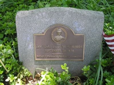 Baylor Dragoons Memorial Committee Monument. Click for full size. Baylor Dragoons Memorial Committee Monument image. Click for full size.