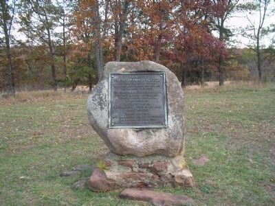 Webster Memorial on Chinn Ridge. Click for full size. Webster Memorial on Chinn Ridge image. Click for full size.