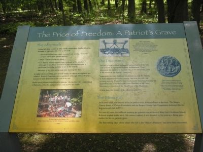 The Price of Freedom: A Patriot’s Grave Marker. Click for full size. The Price of Freedom: A Patriot’s Grave Marker image. Click for full size.