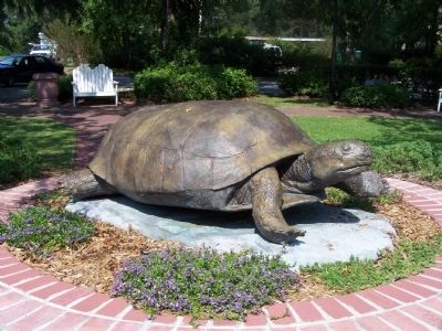 Ridgeland 's Gopher Tortoise Monument image. Click for full size.
