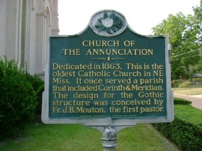 Church of the Annunciation Marker image. Click for full size.