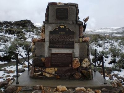Bodie Monument. Click for full size. Bodie Monument image. Click for full size.