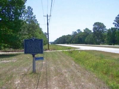 Town of Ellenton Marker, looking east on SC 64 image, Touch for more information