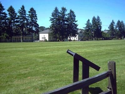 Vancouver Barracks Parade Ground and Marker. Click for full size. Vancouver Barracks Parade Ground and Marker image. Click for full size.
