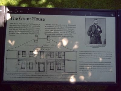 The Grant House Marker image. Click for full size.
