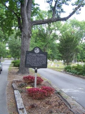 Laurel Grove South Cemetery Marker. Click for full size. Laurel Grove South Cemetery Marker image. Click for full size.