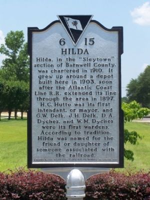 Hilda Marker. Click for full size. Hilda Marker image. Click for full size.