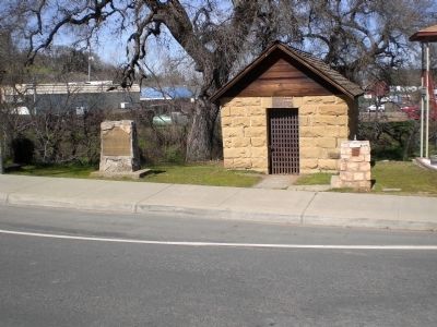 Lower Lake Stone Jail and Marker. Click for full size. Lower Lake Stone Jail and Marker image. Click for full size.