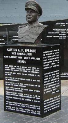 Admiral Sprague Marker image. Click for full size.
